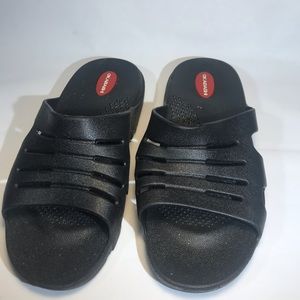 Okabashi Men’s Black Slides Sandals (E)